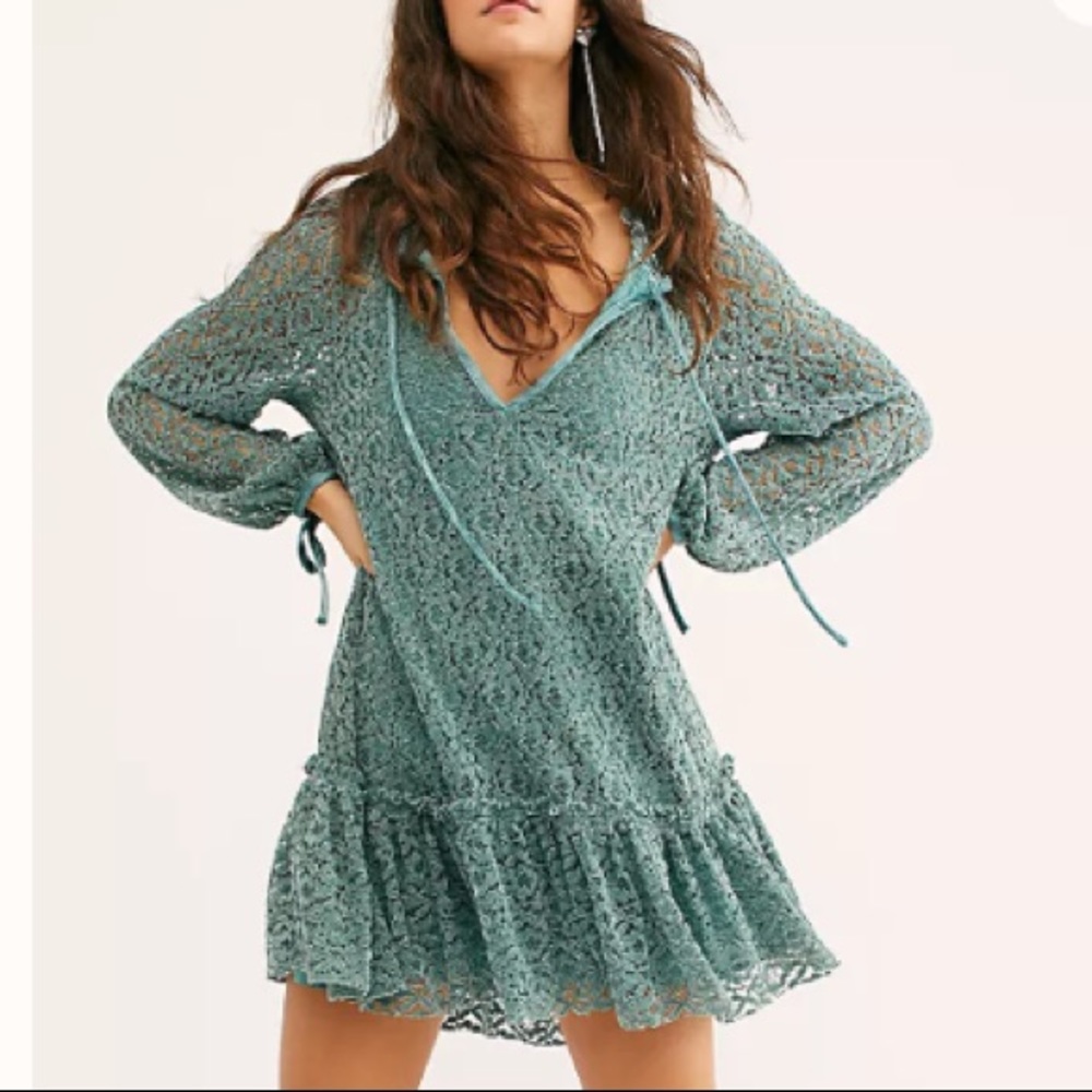 NWT Free People Jenny Mini Dress